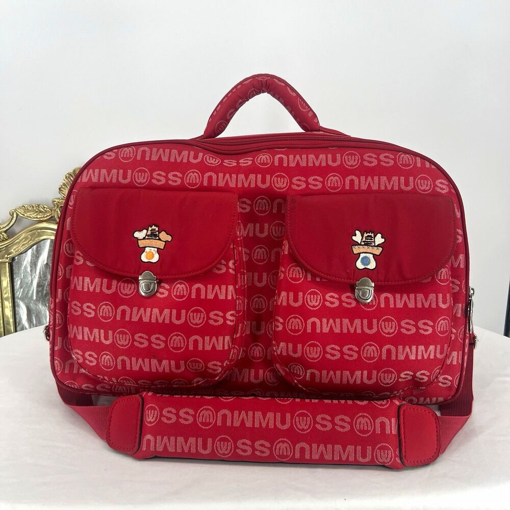 M.U Sports Weekender Red w/ Adjustable Shoulder Strap